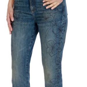 Lucky Brand Floral Jeans